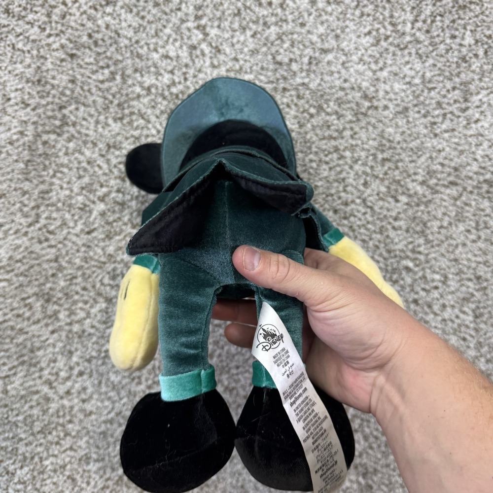 Disney Parks Halloween Mickey Mouse Plush 2023 Limited Edition Haunted Mansion - Picture 7 of 11